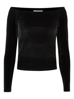 Foto van product Apricot Shirt 'Black-Bardot Velvet' zwart