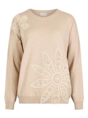 Foto van product Apricot Trui 'Flower Jumper' beige