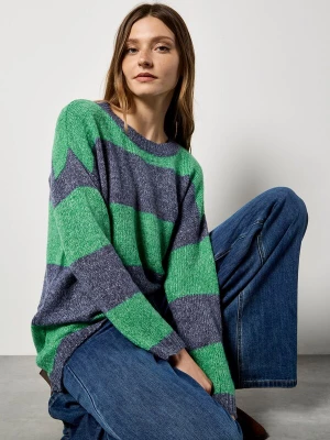 Foto van product Apricot Trui navy / groen