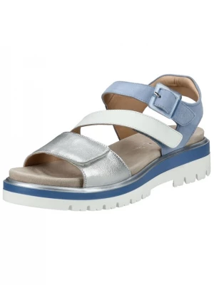 Foto van product ARA Sandaal duifblauw / zilver / wit