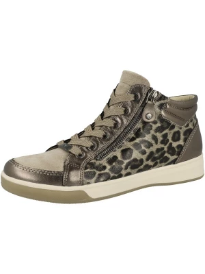 Foto van product ARA Sneakers hoog crème / olijfgroen / zwart