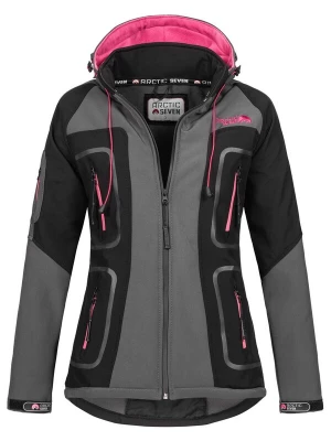 Foto van product Arctic Seven Functionele jas donkergrijs / pink / zwart