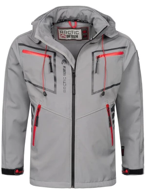 Foto van product Arctic Seven Functionele jas lichtgrijs / rood