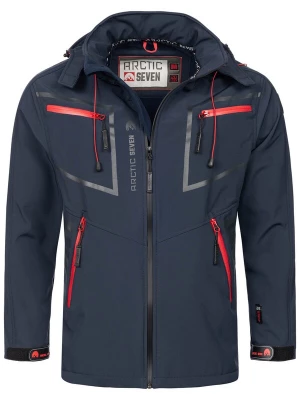 Foto van product Arctic Seven Functionele jas navy / antraciet / knalrood