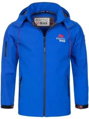 Foto van product Arctic Seven Functionele jas royal blue / koningsblauw / grenadine / wit