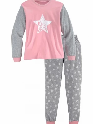 Foto van product ARIZONA Nachtkledij grijs gemêleerd / rosa / offwhite