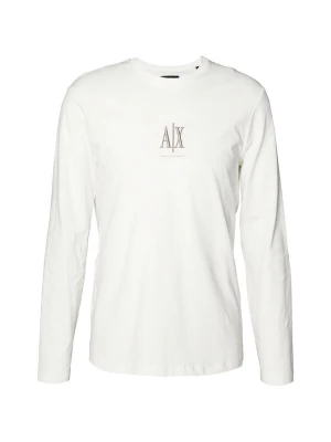 Foto van product ARMANI EXCHANGE Shirt zilvergrijs / wit