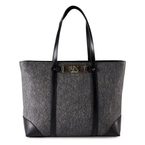 Foto van product ARMANI EXCHANGE Shopper 'Polly' grijs gemêleerd / zwart