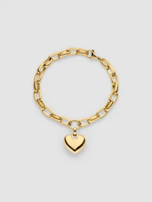 Foto van product Armband met hart bedel s.Oliver goud