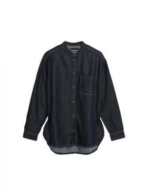 Foto van product ARMEDANGELS Blouse blauw denim
