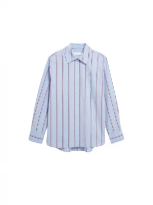 Foto van product ARMEDANGELS Blouse lichtblauw / rood