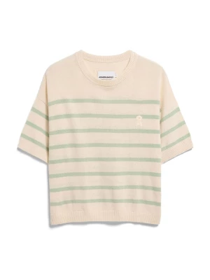 Foto van product ARMEDANGELS Shirt ecru / groen