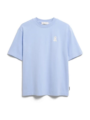 Foto van product ARMEDANGELS Shirt 'ICONIC Å TARJAA' duifblauw / wit