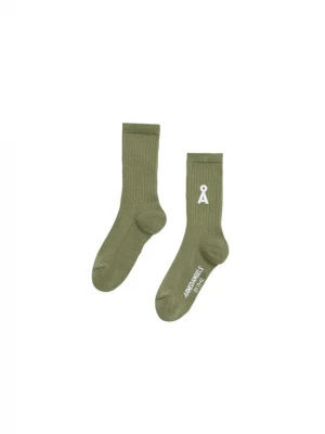 Foto van product ARMEDANGELS Sokken 'SAAMUS BOLD' groen / wit