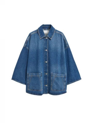 Foto van product ARMEDANGELS Tussenjas 'DRAAPY DENIM' blauw denim