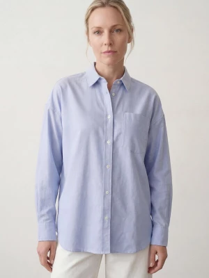 Foto van product ARMIE Blouse 'The Johanne Oxford Shirt' lichtblauw