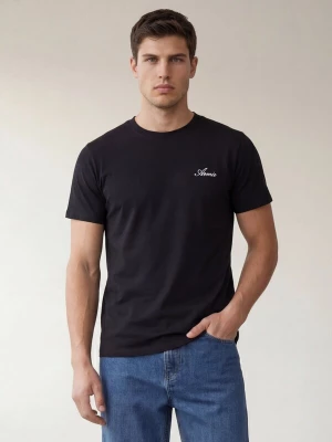 Foto van product ARMIE Shirt 'The Pierre Slim-Fit Logo T-shirt' zwart