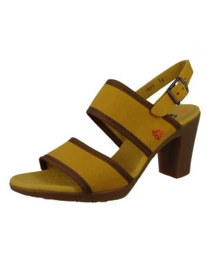 Foto van product ART Sandalen met riem 'Rio' bruin / geel *Art