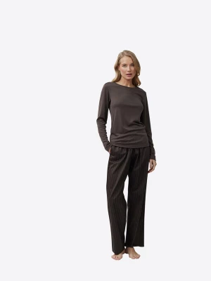 Foto van product ARUELLE Pyjama 'Nelia' bruin / zwart