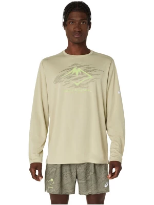 Foto van product ASICS Shirt 'ASICS Fujitrail Logo' groen