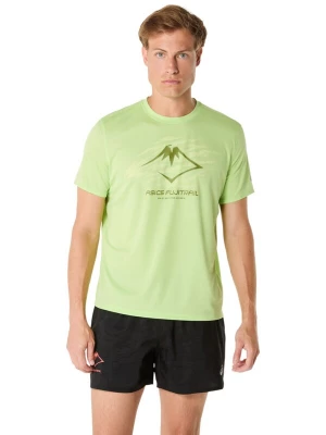 Foto van product ASICS Shirt 'ASICS Fujitrail Logo SS Top' groen