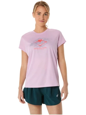 Foto van product ASICS Shirt 'ASICS Fujitrail Logo SS Top' violetblauw