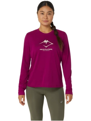 Foto van product ASICS Shirt 'Fujitrail Logo LS' violetblauw