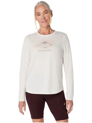 Foto van product ASICS Shirt 'Fujitrail Logo LS' wit