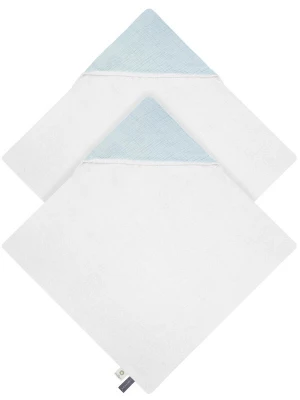 Foto van product Aspero Badjas lichtblauw / wit