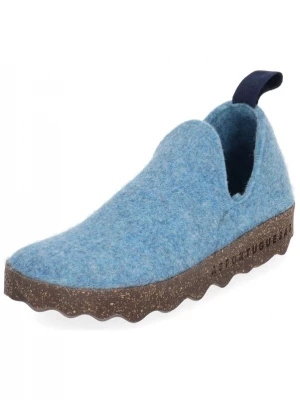 Foto van product Asportuguesas Huisschoenen lichtblauw / blauw gemêleerd