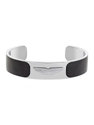 Foto van product Aston Martin Armband 'TRG' zwart / zilver