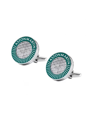 Foto van product Aston Martin Manchetknopen groen / zilver