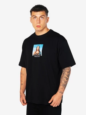 Foto van product ATELIER OF FAITH Shirt 'PRINCE OF PEACE - SALVATOR MUNDI' zwart