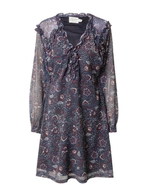 Foto van product Atelier Rêve Jurk 'IRMURENO' donkerblauw / bruin / bourgogne / wit Atelier Reve
