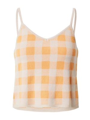Foto van product Aware Gebreide top 'UDELE' oranje / wit