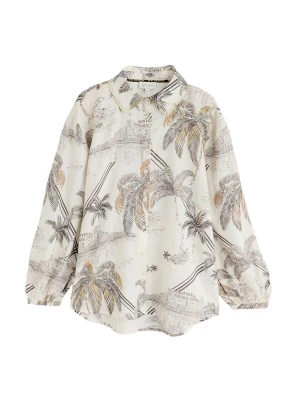 Foto van product B by Ted Baker Blouse ecru / goud / aardetinten / stone grey
