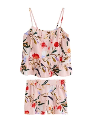 Foto van product B by Ted Baker Korte pyjama lichtblauw / olijfgroen / rosé / rood