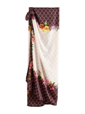 Foto van product B by Ted Baker Strandlaken ecru / chocoladebruin / geel / lichtroze