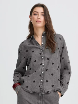 Foto van product b.young Blouse 'BYKosmo' grijs / zwart
