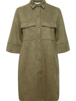 Foto van product b.young Blouse 'Dosa' olijfgroen