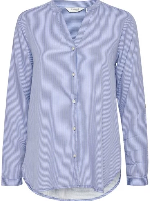 Foto van product b.young Blouse 'Fabianne' lichtblauw / wit