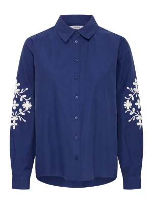 Foto van product b.young Blouse ' Hetila' enziaan / wit