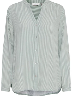 Foto van product b.young Blouse mintgroen / wit