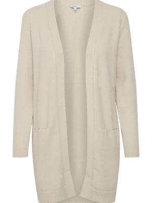Foto van product b.young Gebreid vest beige