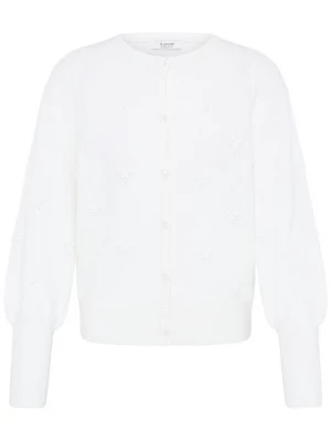Foto van product b.young Gebreid vest 'BYMANINA' natuurwit