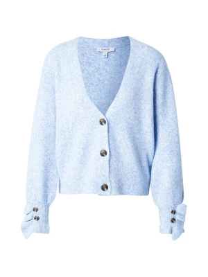 Foto van product b.young Gebreid vest 'BYOMEA FRILL' lichtblauw