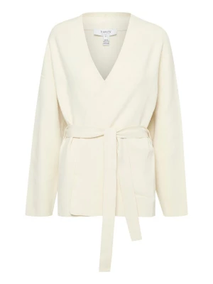 Foto van product b.young Gebreid vest ' BYOTARI BELT CARDIGAN - ' beige