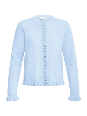 Foto van product b.young Gebreid vest 'BYXMARSINE' lichtblauw