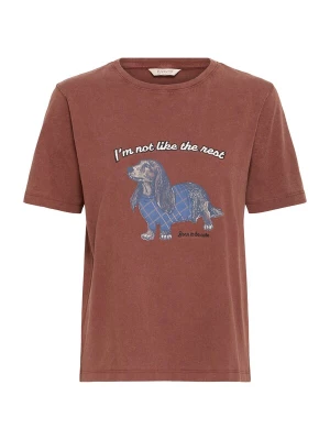 Foto van product b.young Shirt 'BYSOLKO' blauw / chocoladebruin / wit