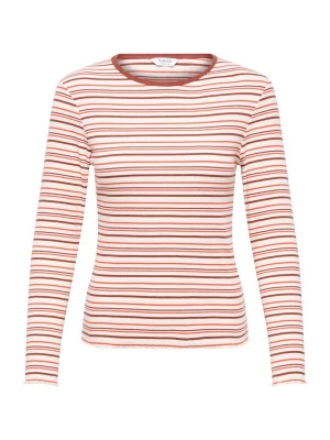 Foto van product b.young Shirt 'BYTONE' ivoor / oxide / lichtrood